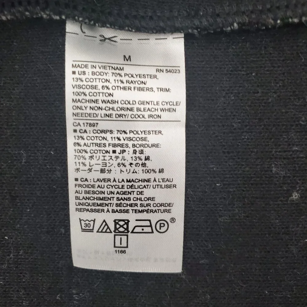 Banana Republic Women's Faux Tweed Open Front With Pockets Vest Gray Size Medium - Picture 7 of 10